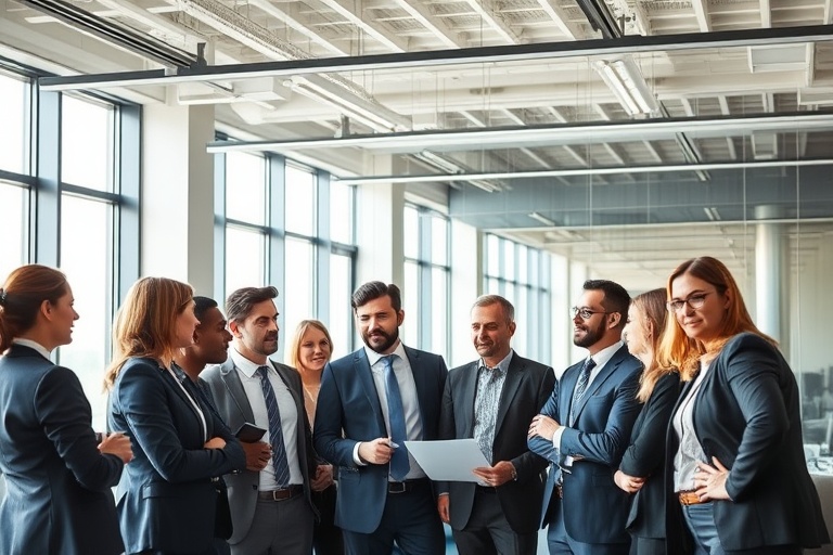 Professional consulting team